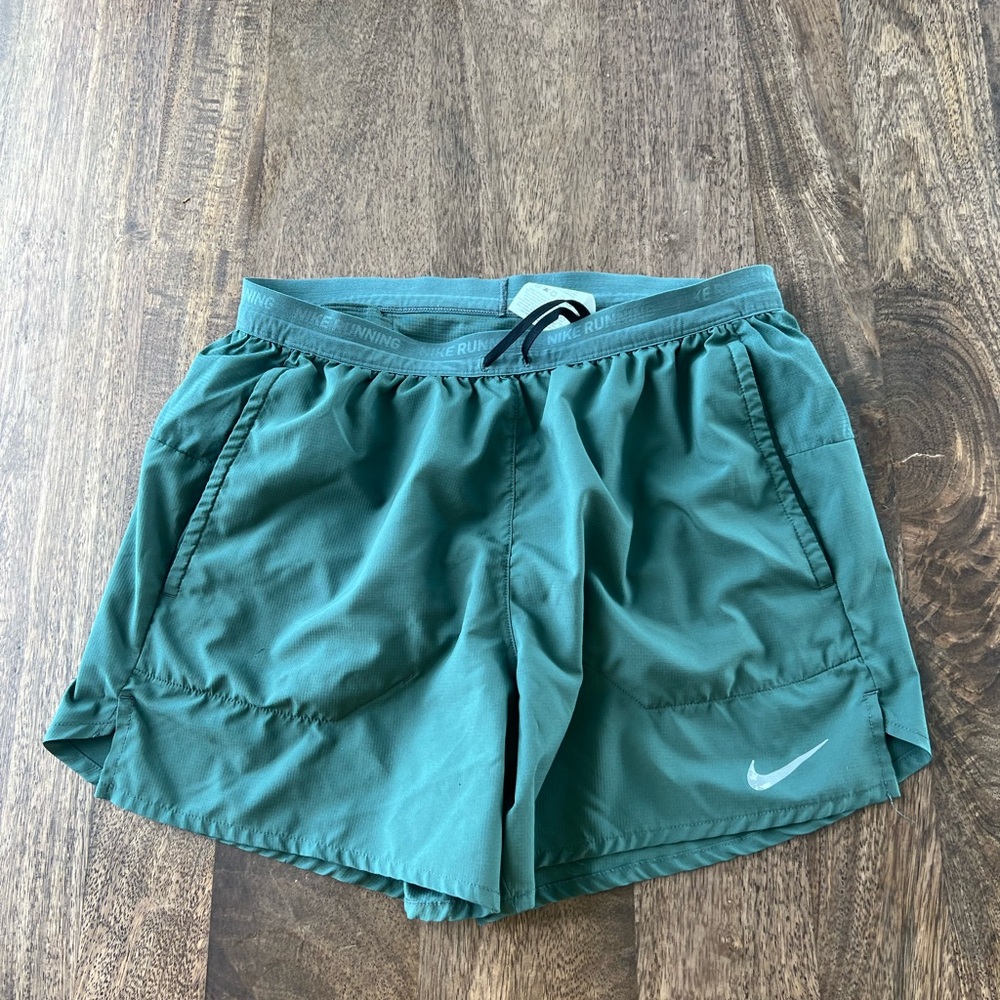 Nike Green Running Shorts